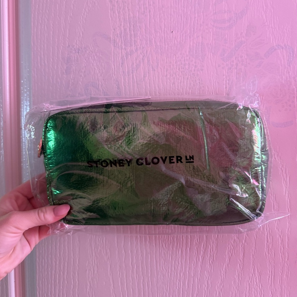 Metallic Green Small Pouch SCL St Patrick’s Day Collection